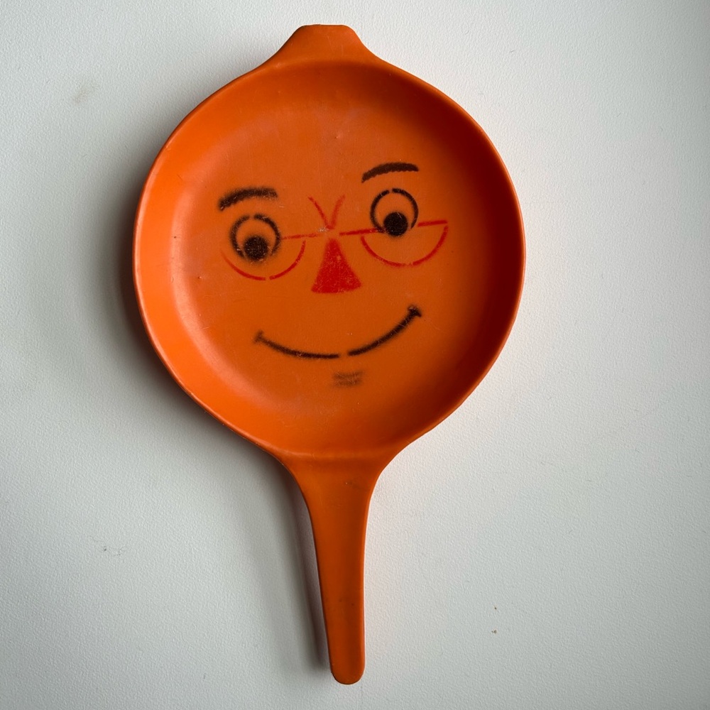 Vintage Halloween toy skillet